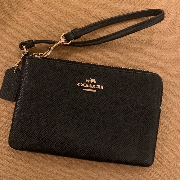Coach Handbags - BLACK COACH WRISTLET